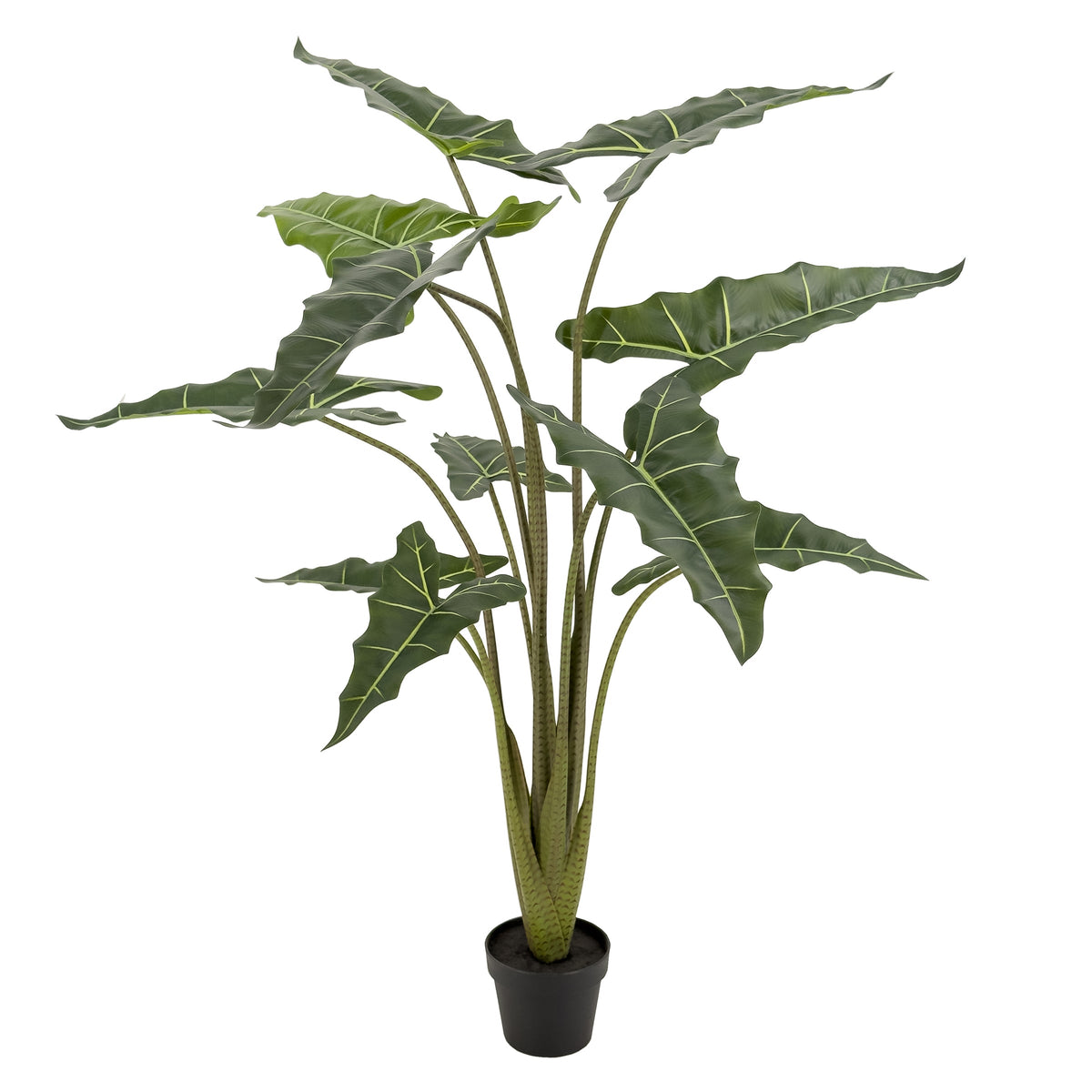 large faux elephant ear plant Large Artificial Plants