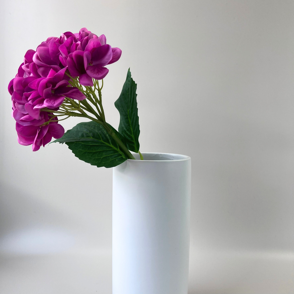 Real Touch Soft Hydrangea Magenta