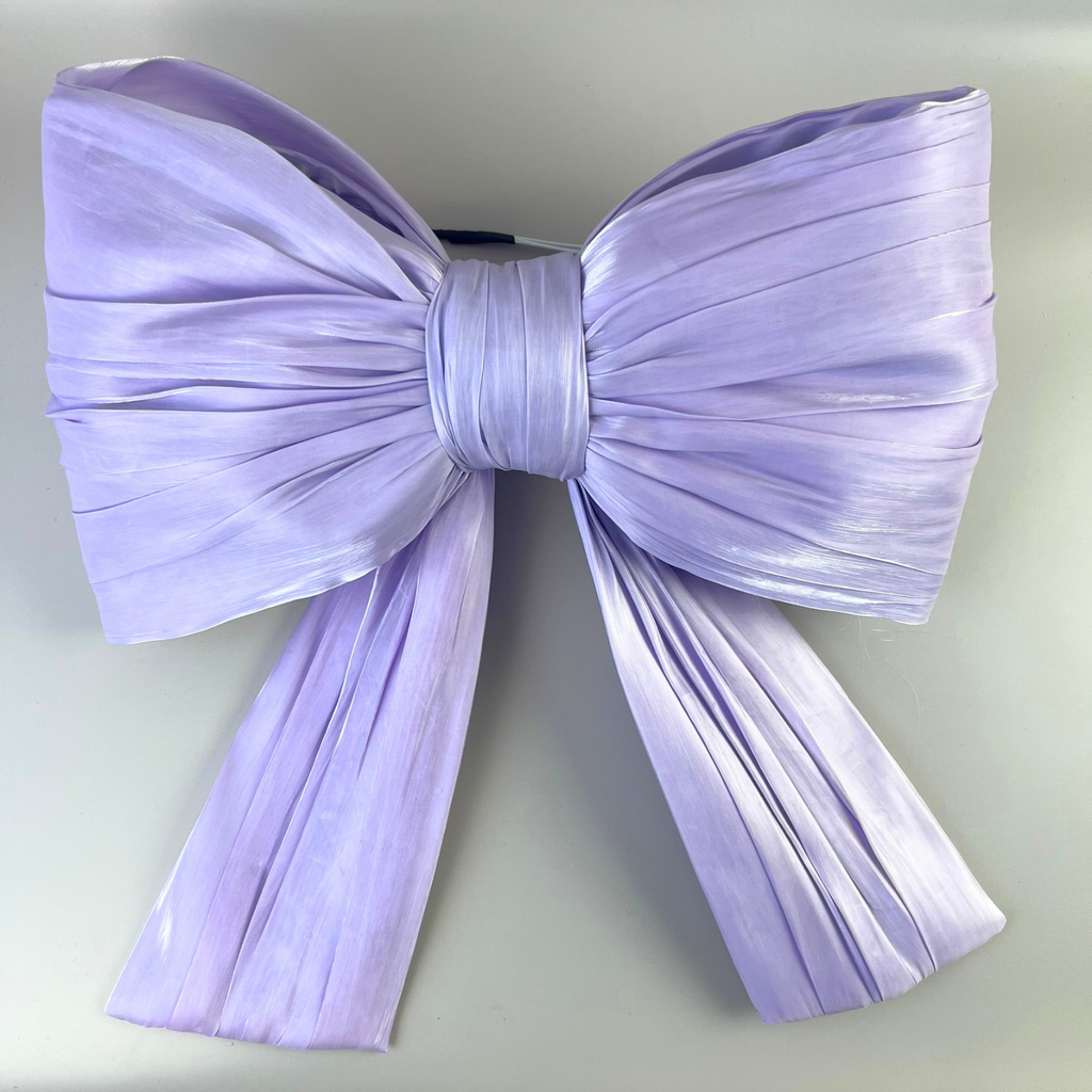 BOWIE Giant Decorative Bow 30cm Lilac