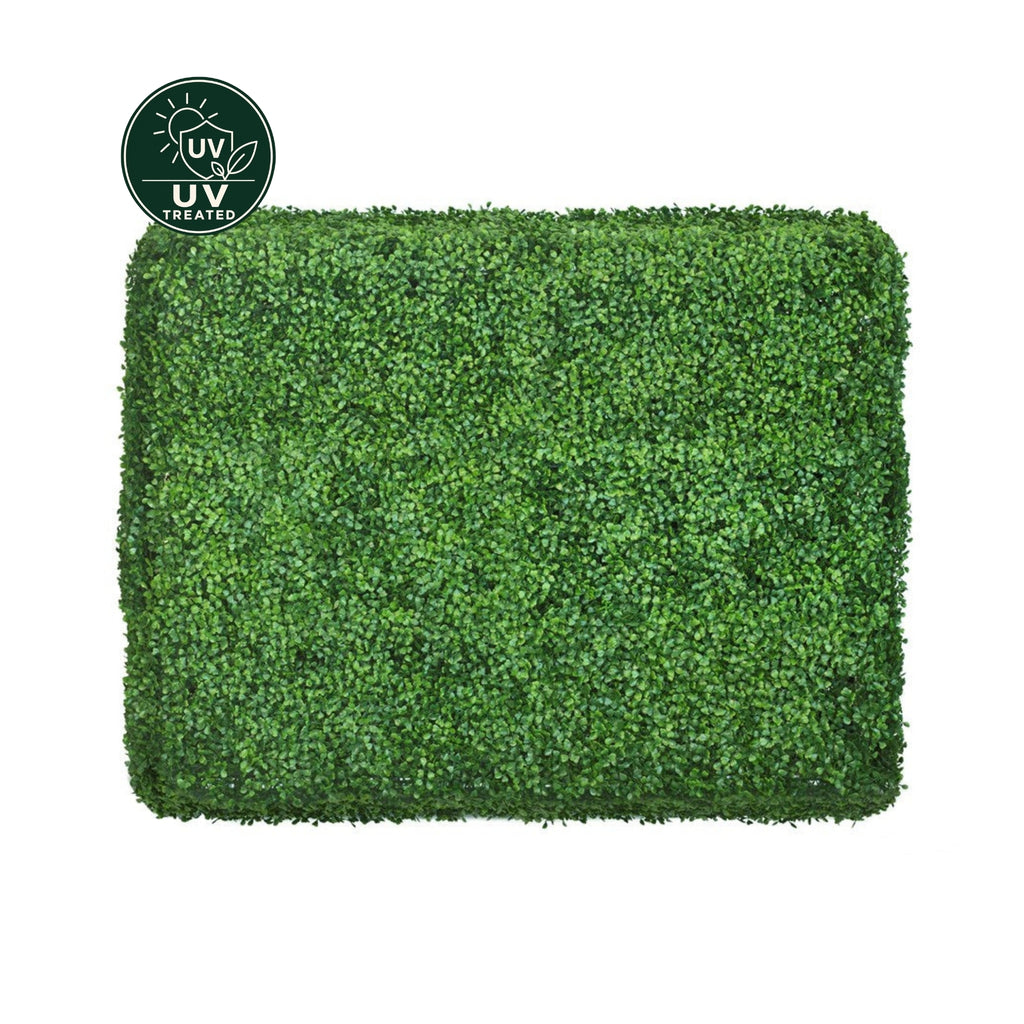 Artificial Freestanding Hedge Wall (UV Treated) - English Box 75x100x25cm