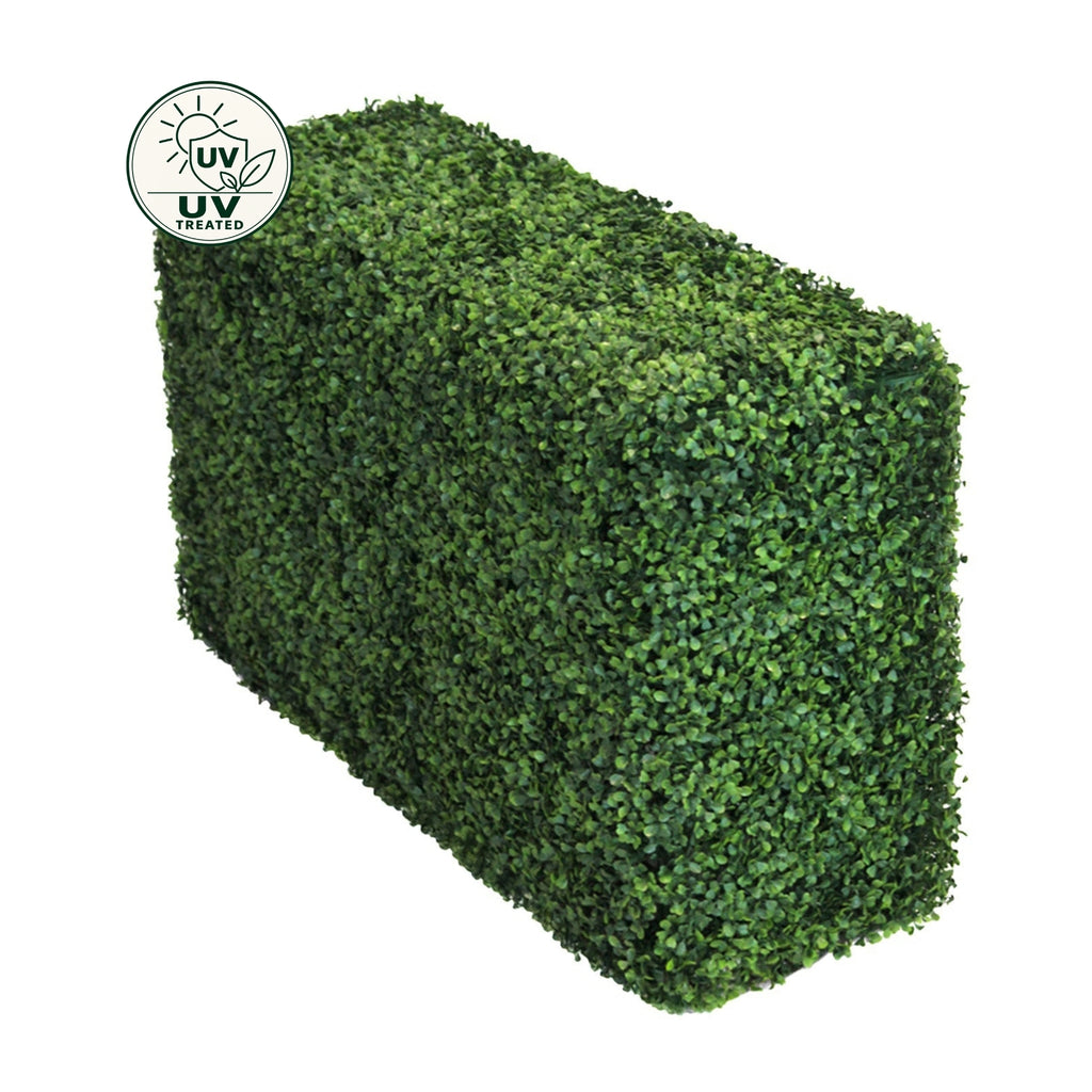 Artificial Freestanding Hedge Wall (UV Treated) - English Box 50x100x25cm
