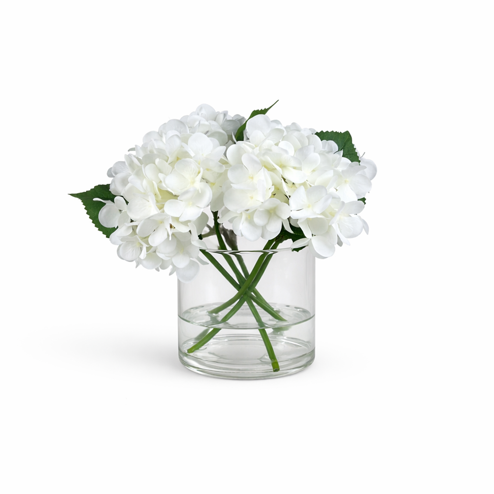 Hydrangea Arrangement - White 20cm