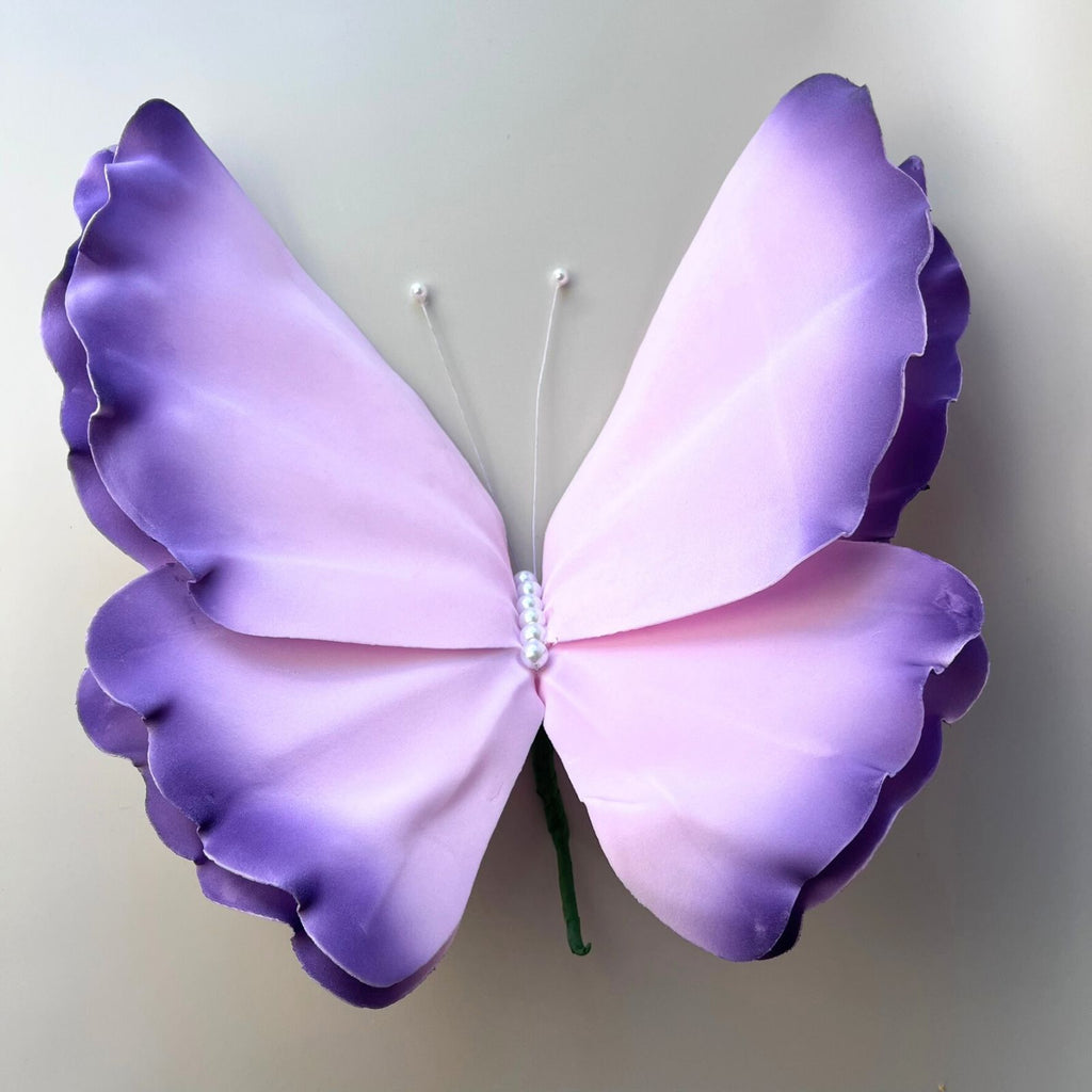 Giant Butterfly Foam Purple 60cm