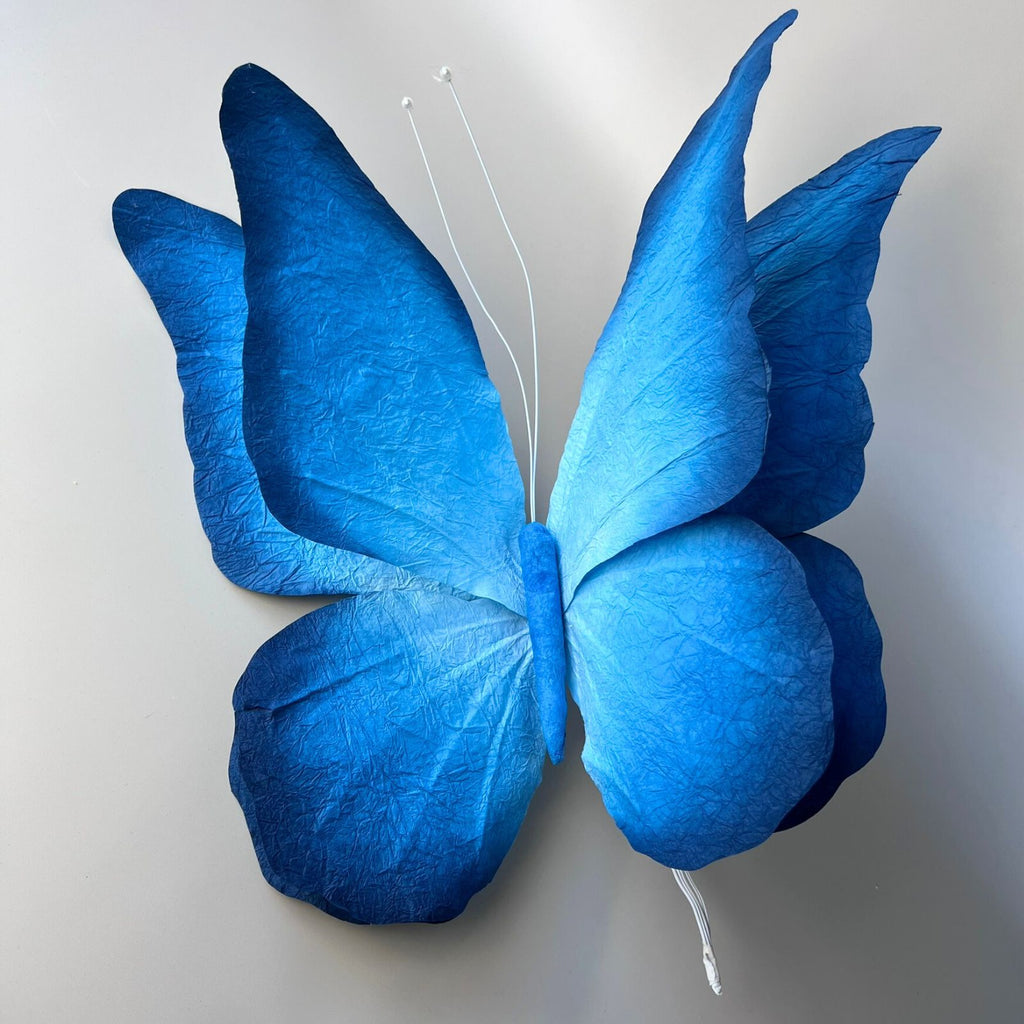 Giant Butterfly Paper - Blue 40cm