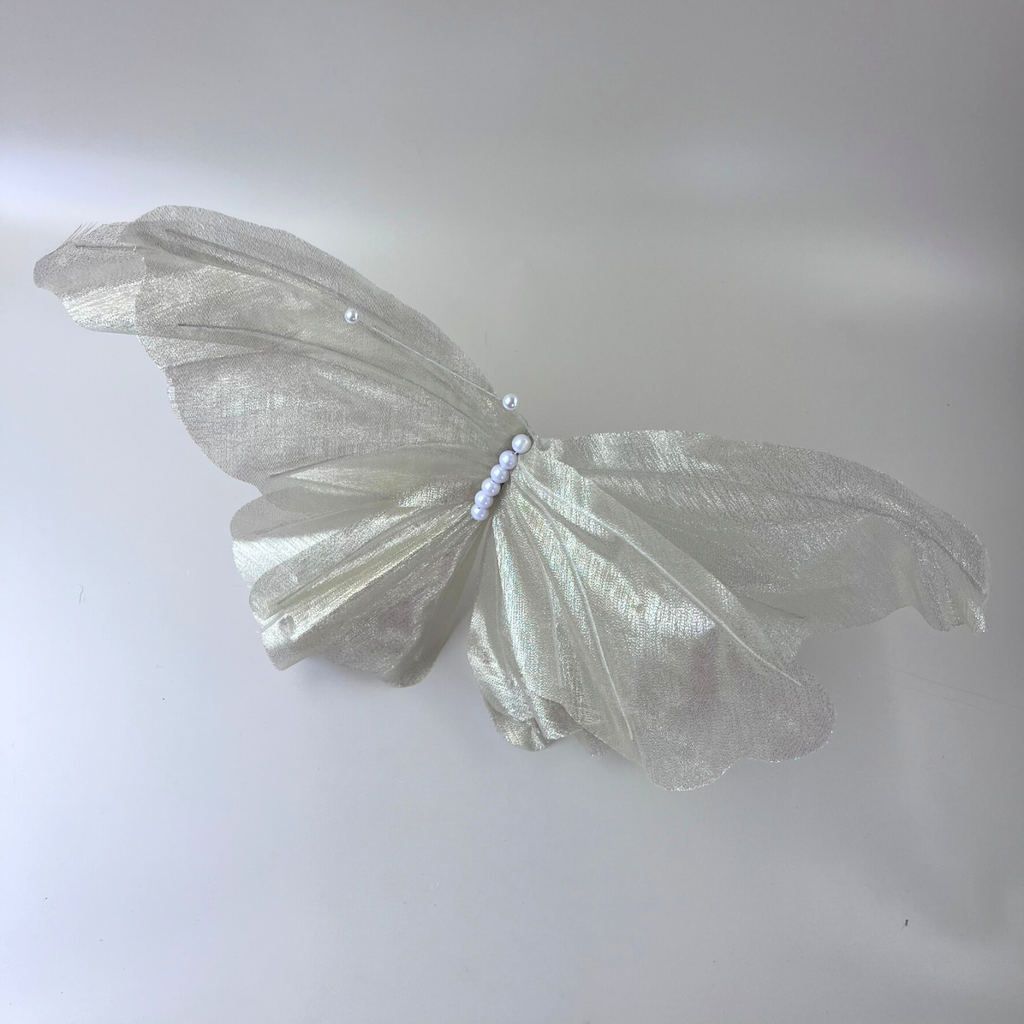 COCO Champagne Shimmer 50cm Giant Organza Butterfly