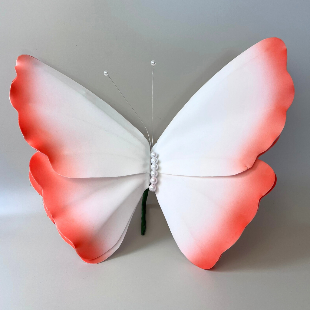 INDIE Giant Foam Butterfly - Orange 50cm