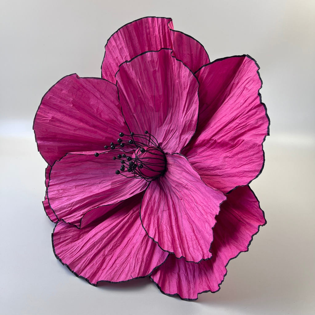 POPPY Pink 40cm Giant Paper Flower