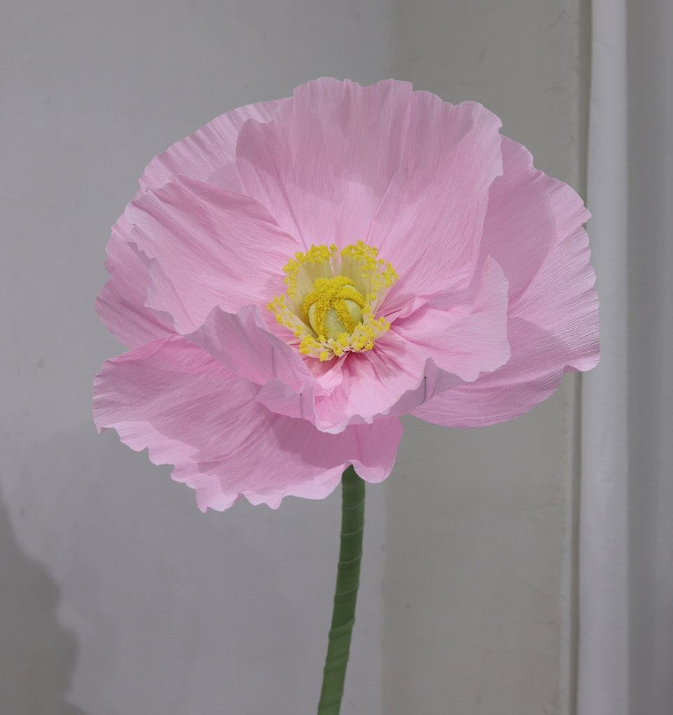 CHARLIE Giant Paper Flower Light Pink 30cm