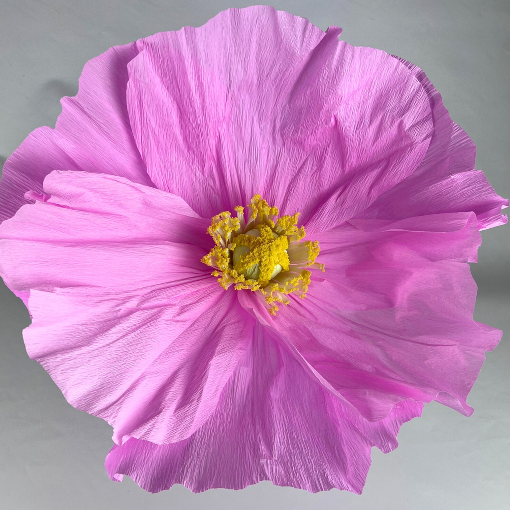 CHARLIE Giant Paper Flower Pink 40cm