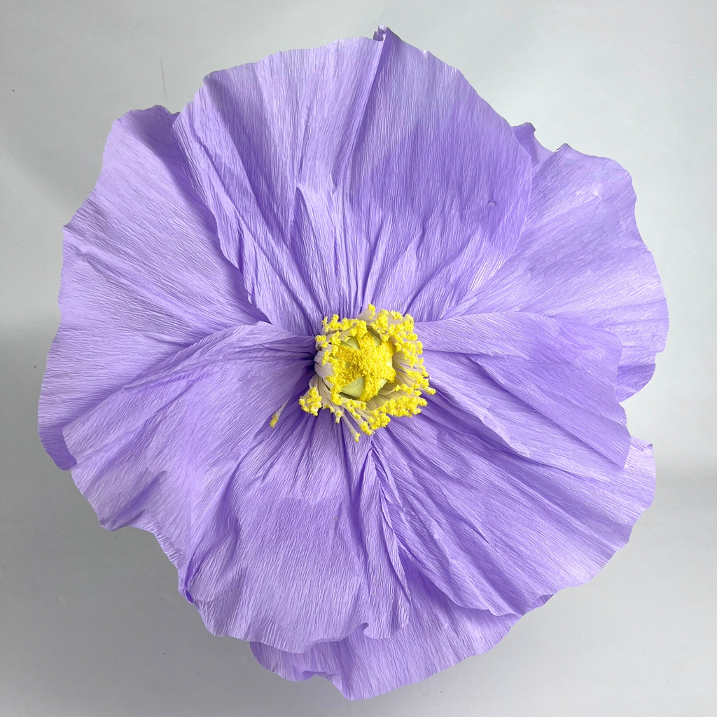 CHARLIE Giant Paper Flower - Lilac 40cm