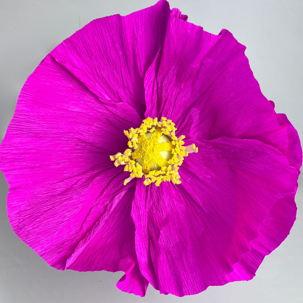 CHARLIE Giant Paper Flower - Hot Pink 40cm