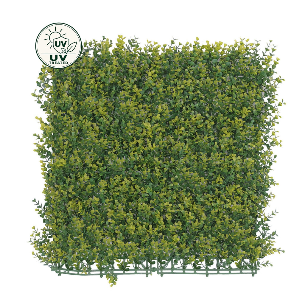 Artificial Hedge Tile (UV Treated) - Golden English Box 50x50cm