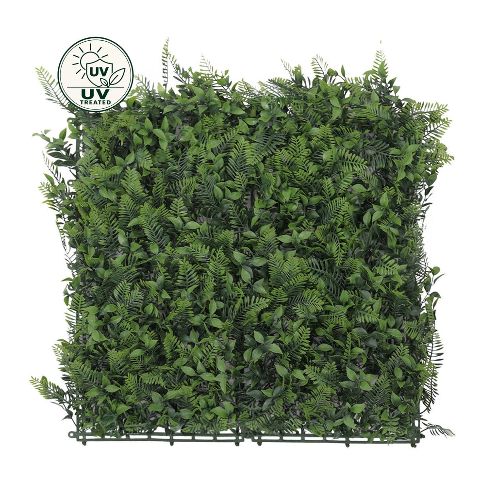Artificial Hedge Tile (UV Treated) -Mediterranean 50x50cm