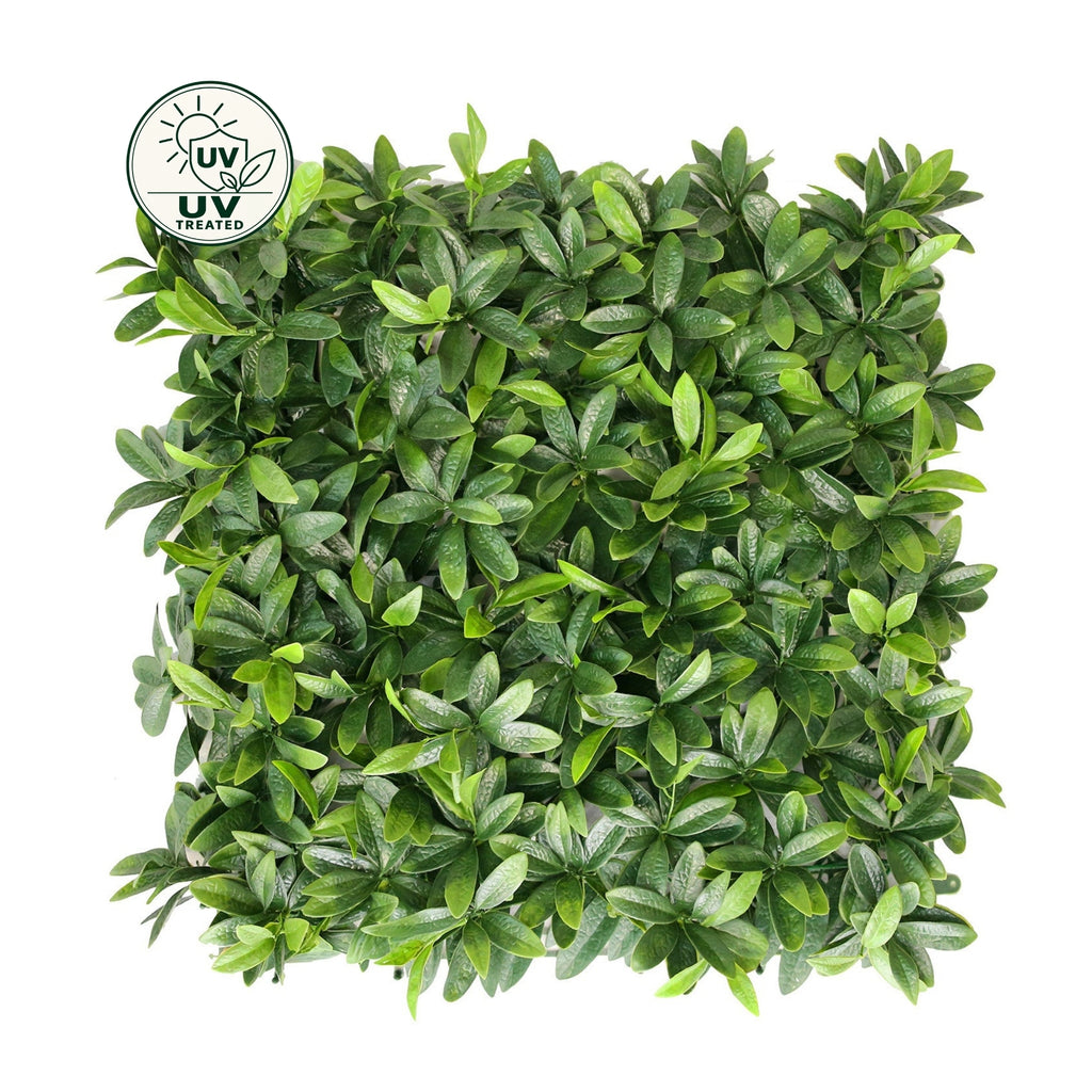 Artificial Hedge Tile (UV Treated) - Laurel  50x50cm
