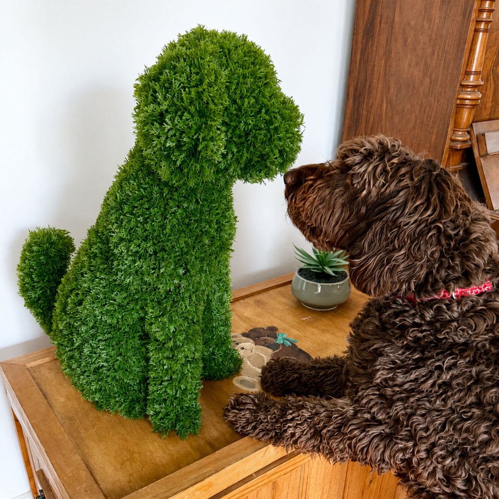 MAX Topiary Cypress Dog (UV Treated) - Green 60cm