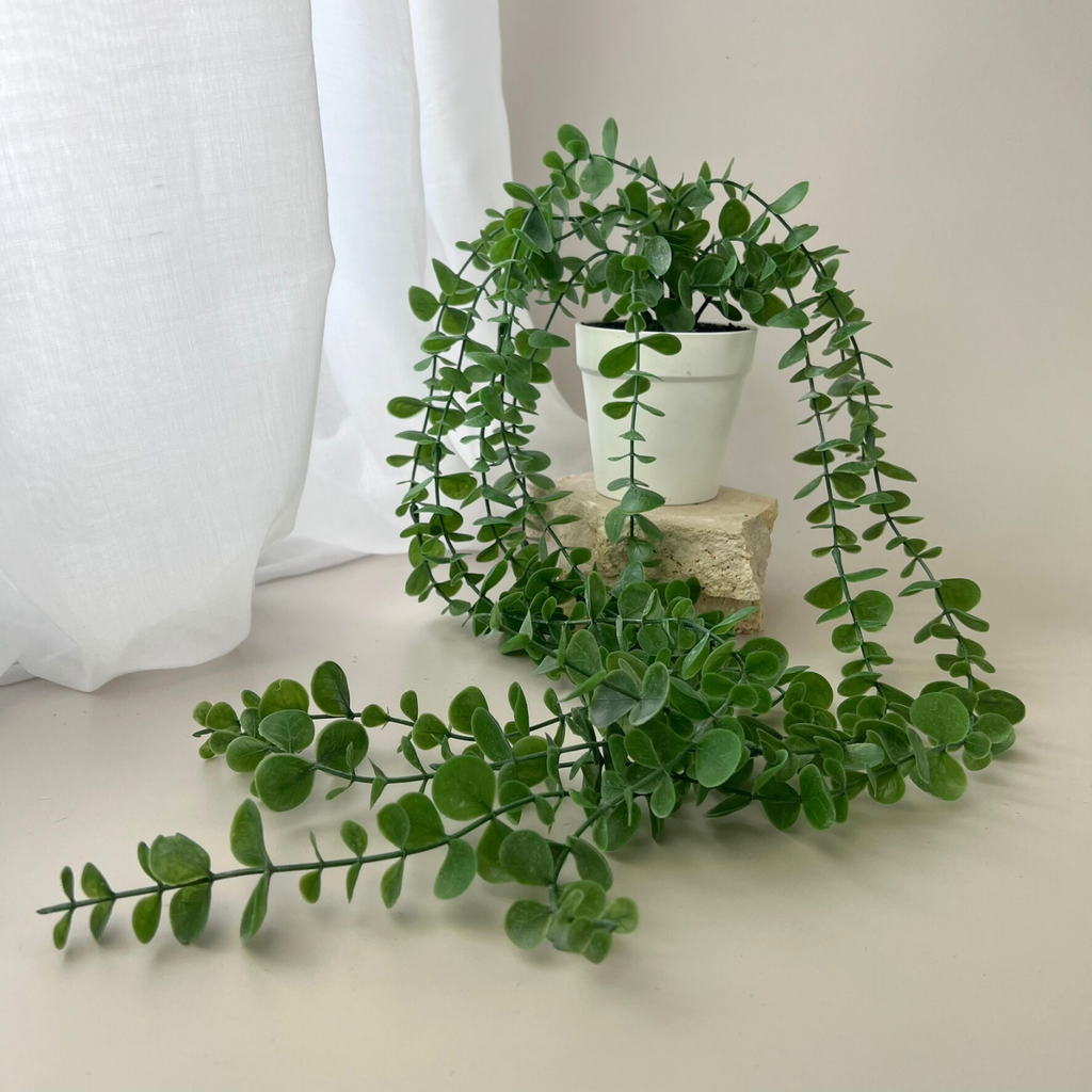 Artificial Eucalyptus Trailing Plant 55cm