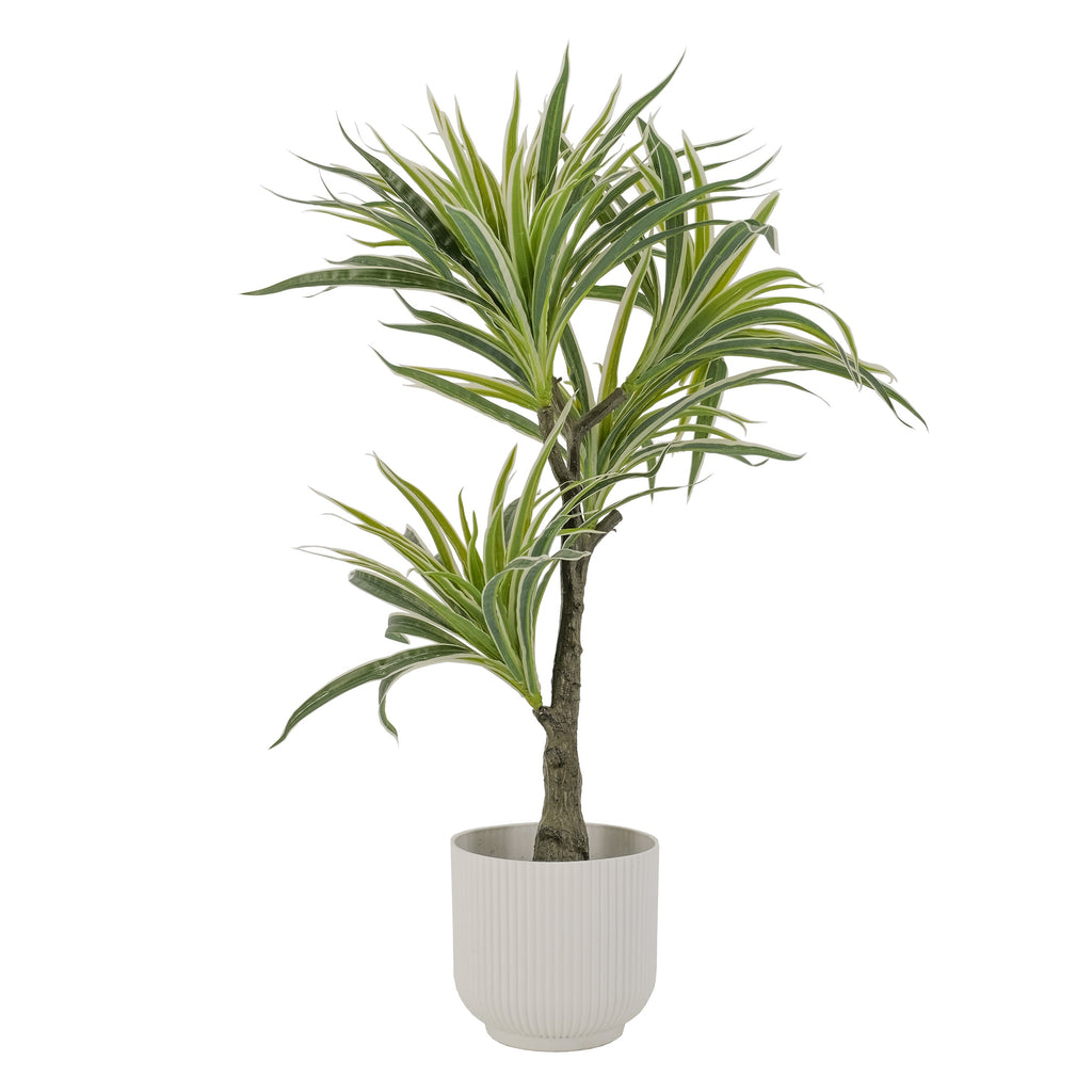 faux spider plant in pot Artificial Spider Plant Bush