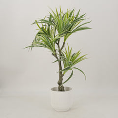 artificial spider plant in pot Artificial Spider Plant Bush