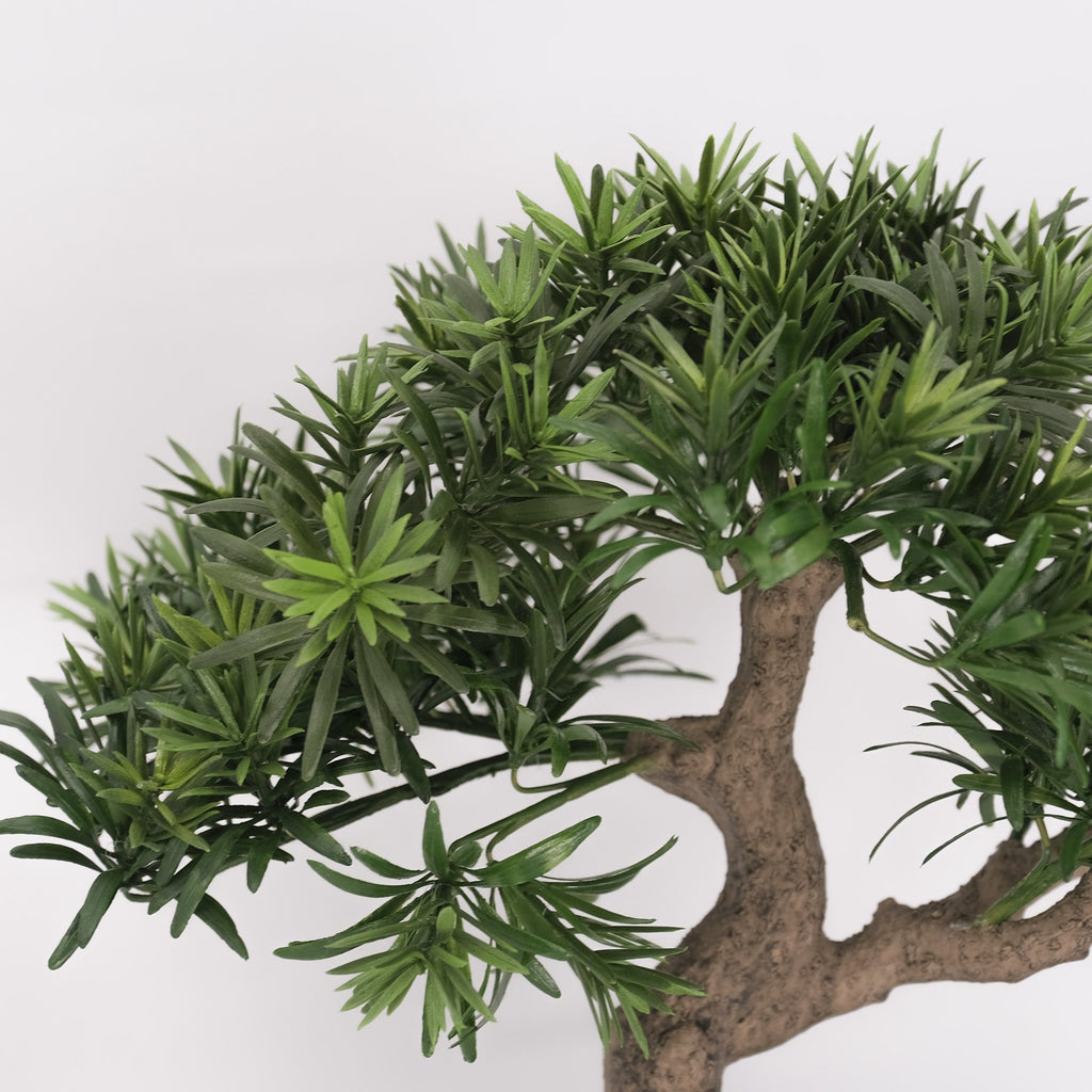 moyogi bonsai tree Artificial Plant Buddhist Pine Bonsai (45cm) – HG Living Co