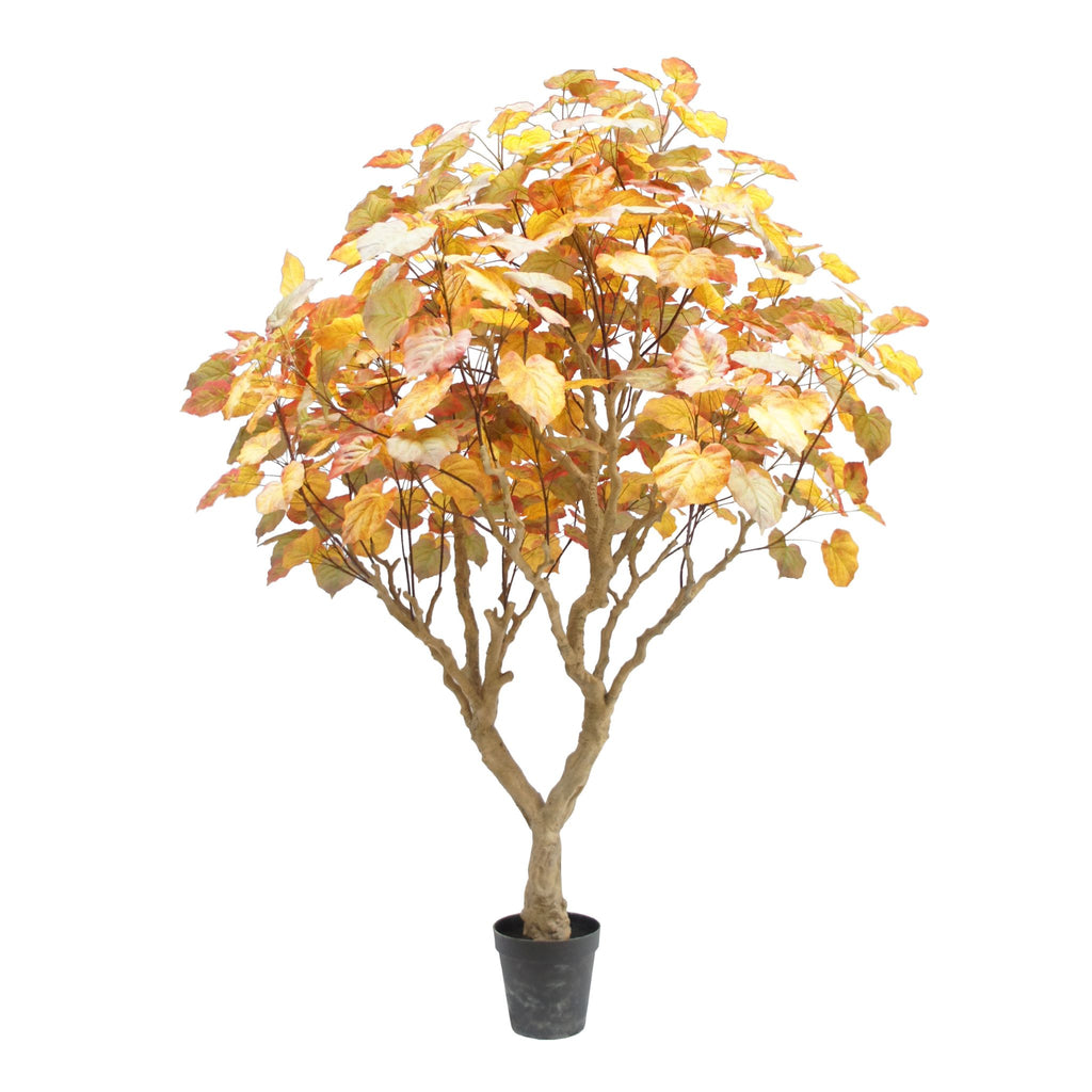 Artificial Autumn Oak Tree - Gold 250cm