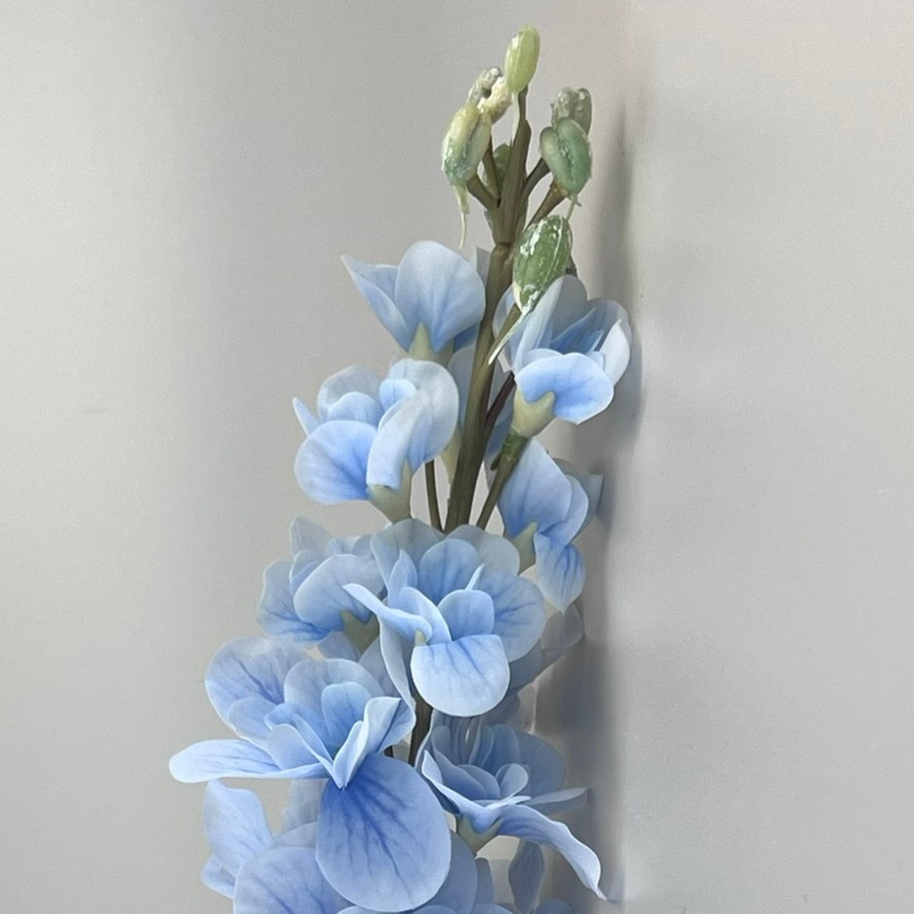 Real Touch Delphinium Small - Light Blue