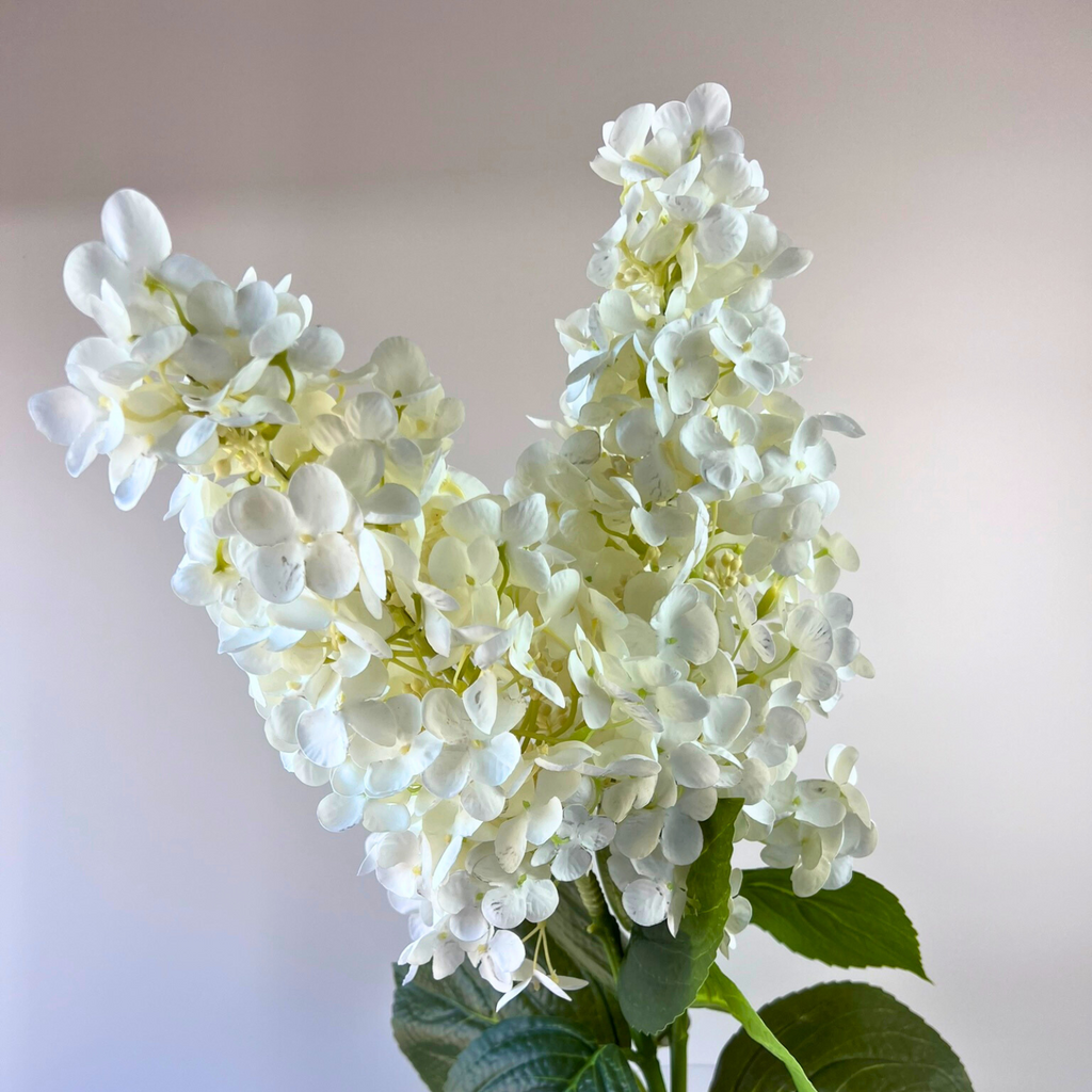 Real Touch Pana Hydrangea  - White