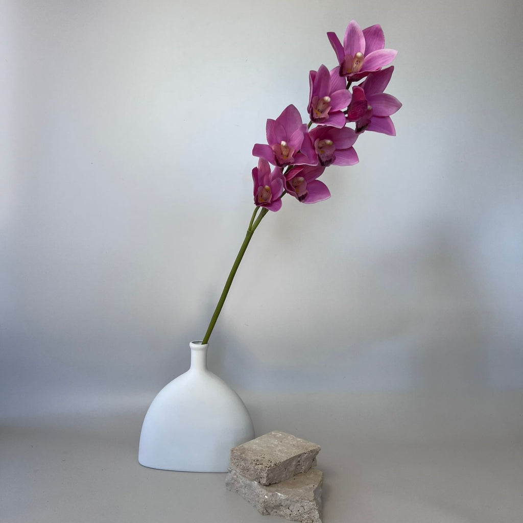 Real Touch Orchid Cymbidium - Light Purple