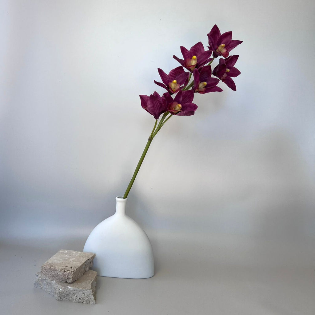 Real Touch Orchid Cymbidium - Magenta