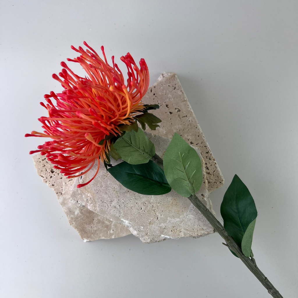 Real Touch Pincushion - Red Orange