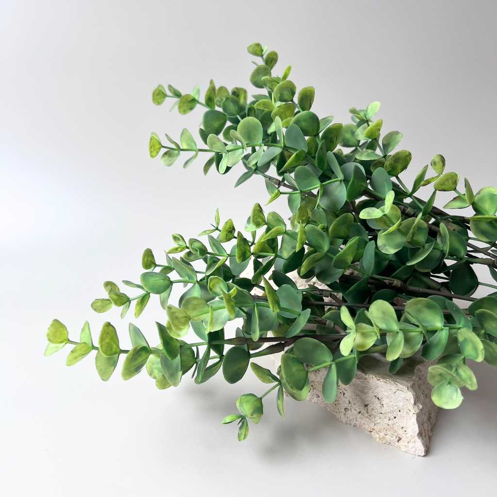 Real Touch Baby Blue Eucalyptus Spray - Dusty Green