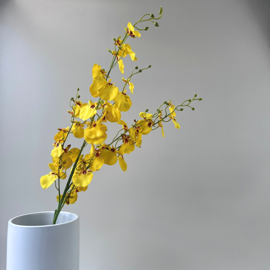 Real Touch Dancing Orchid 5 springs yellow