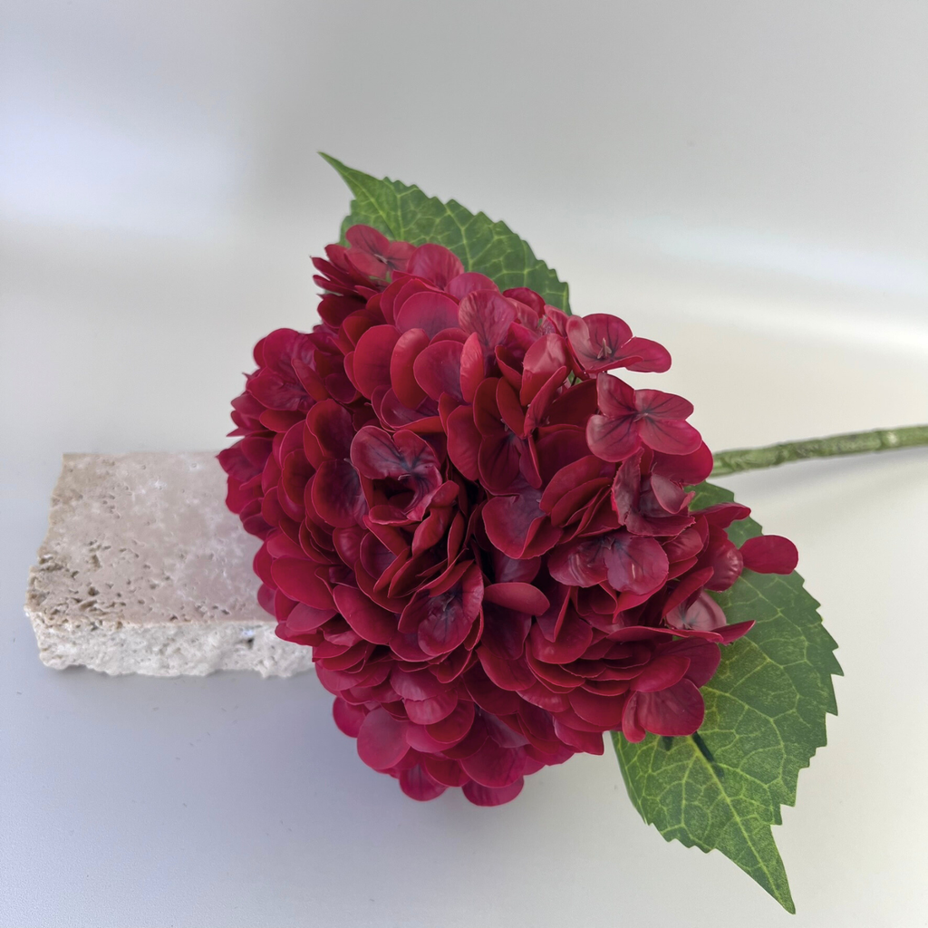 Real Touch Garden Hydrangea Red