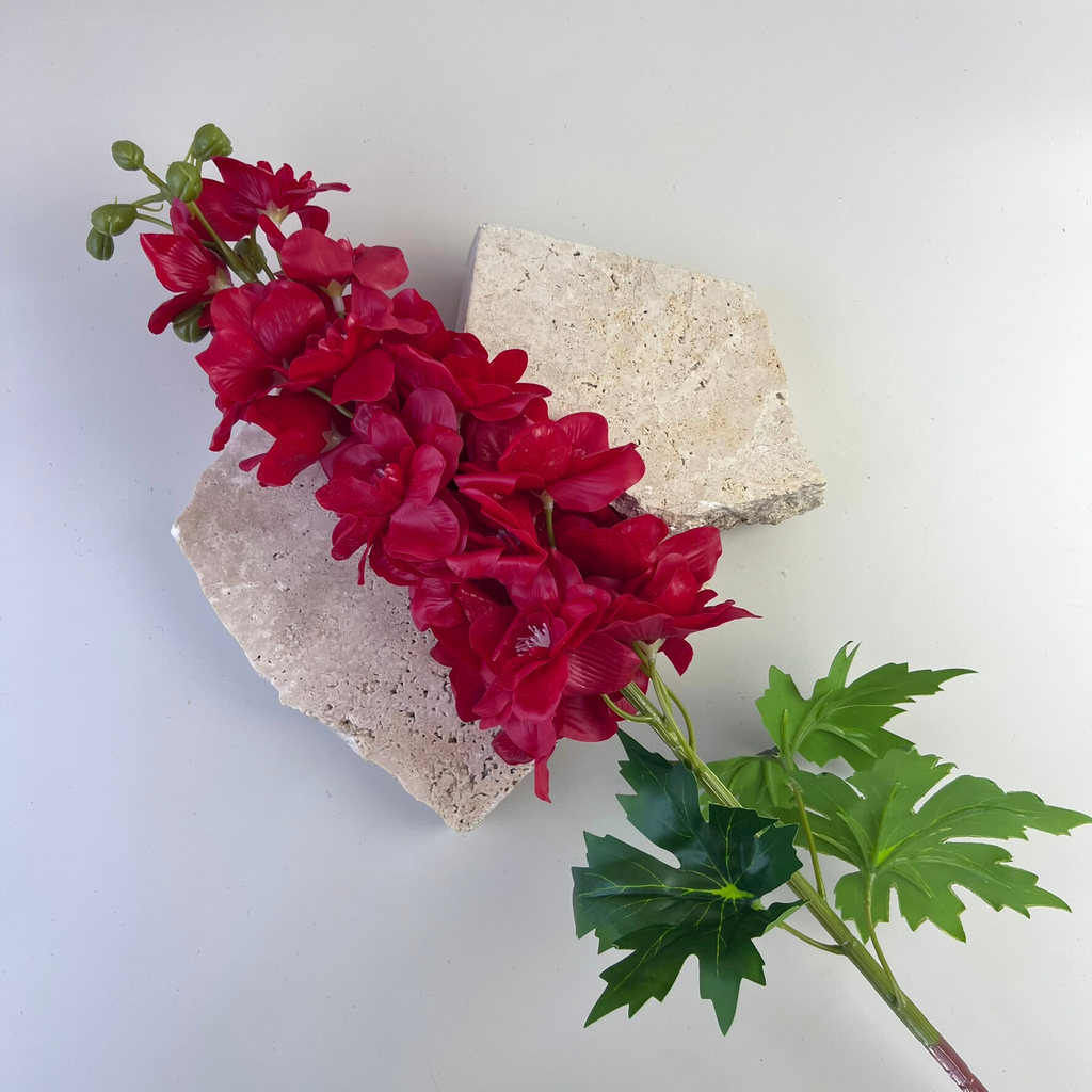 Real Touch Delphinium Red