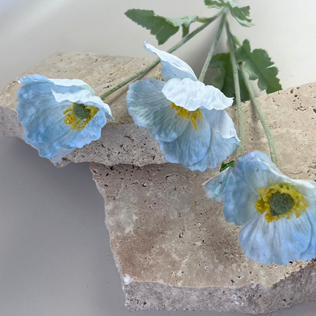 Real Touch Poppy Blue