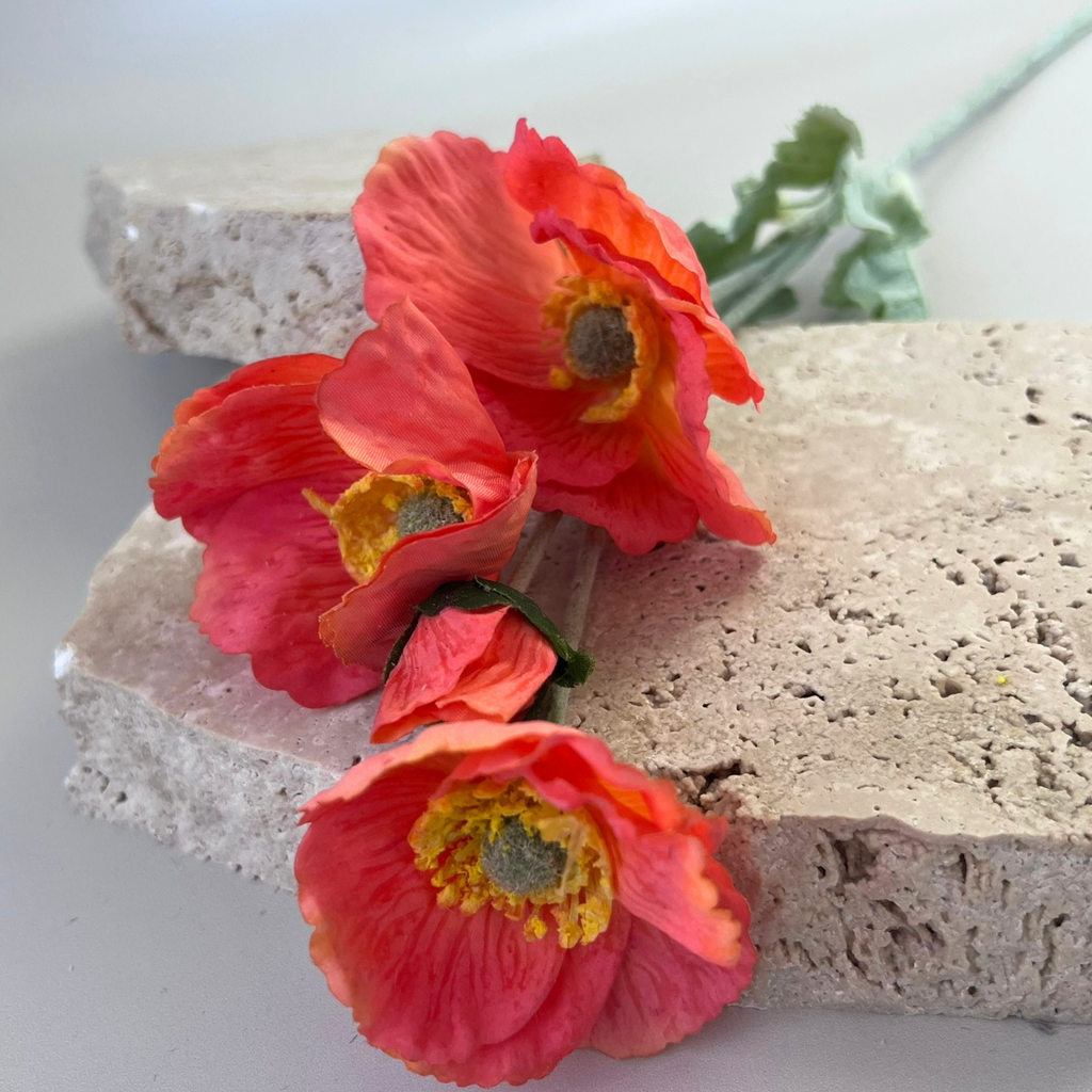 Real Touch Poppy Orange