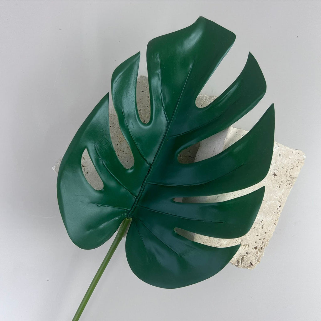 Real Touch Small Monstera Leaf
