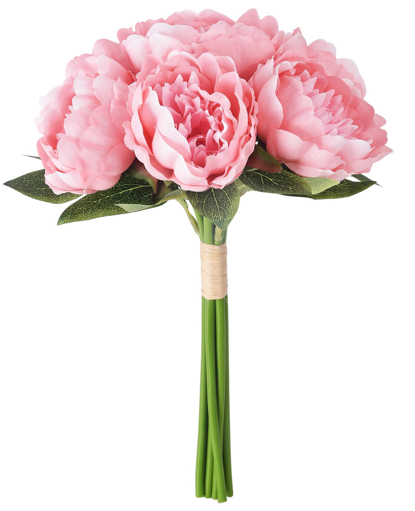 Real Touch Peony Bouquet Pink