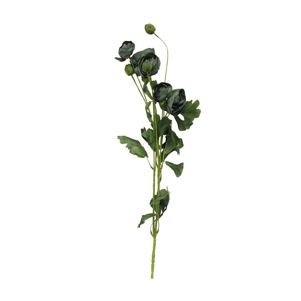Artificial Ranunculus Stem 60cm - GREEN