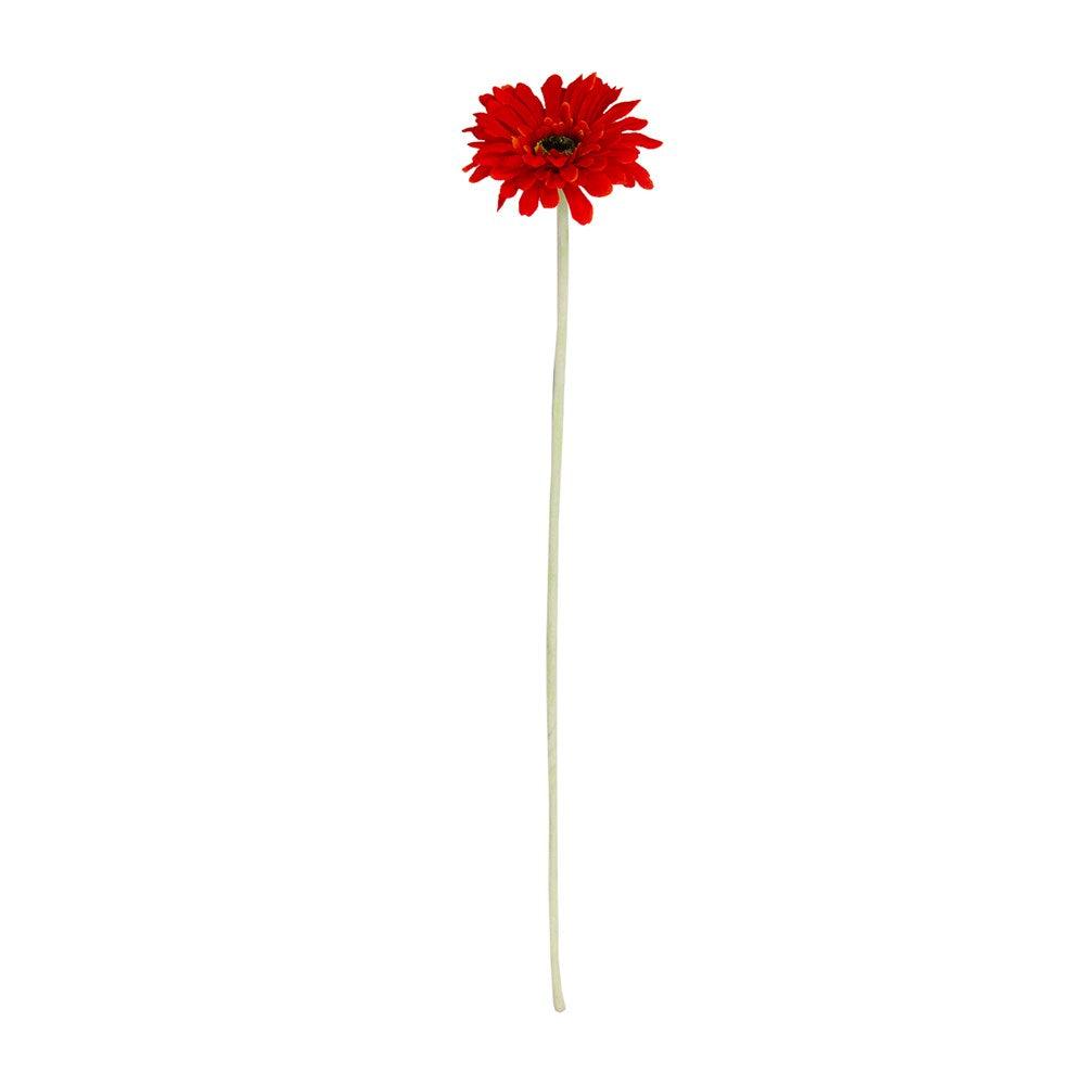 Artificial Gerbera Stem 50cm - RED