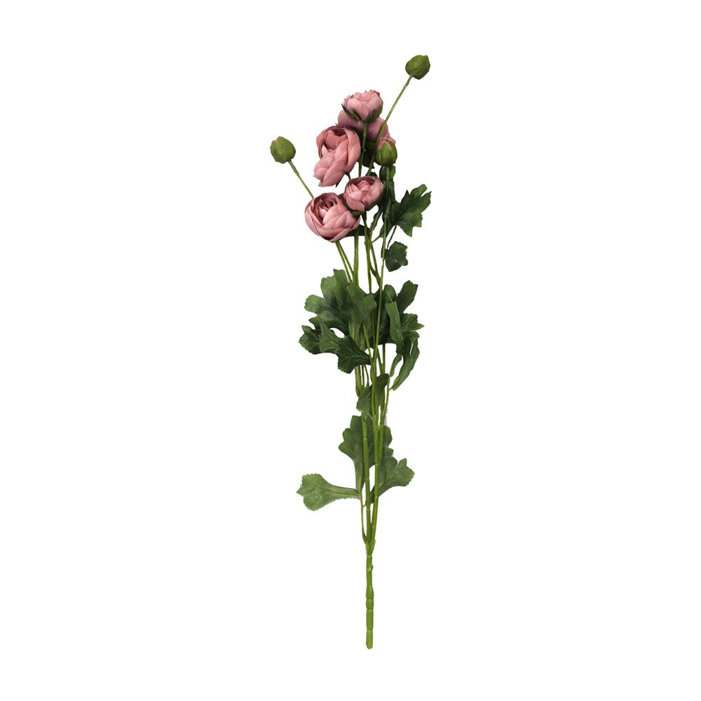 Pink Ranunculus Fake Artificial Ranunculus Stem - Pink 60cm – HG Living Co