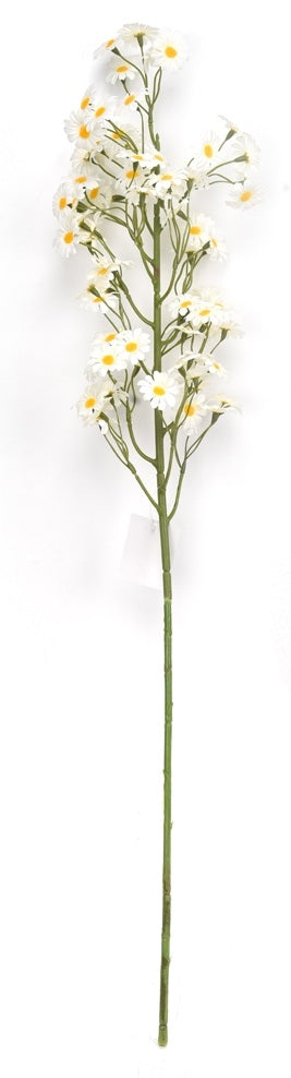 75cm Artificial Daisy Spray with white daisies against a plain white background.