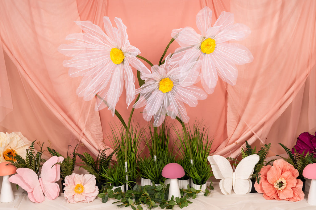 Giant Daisy Flower Set - 3 pieces
