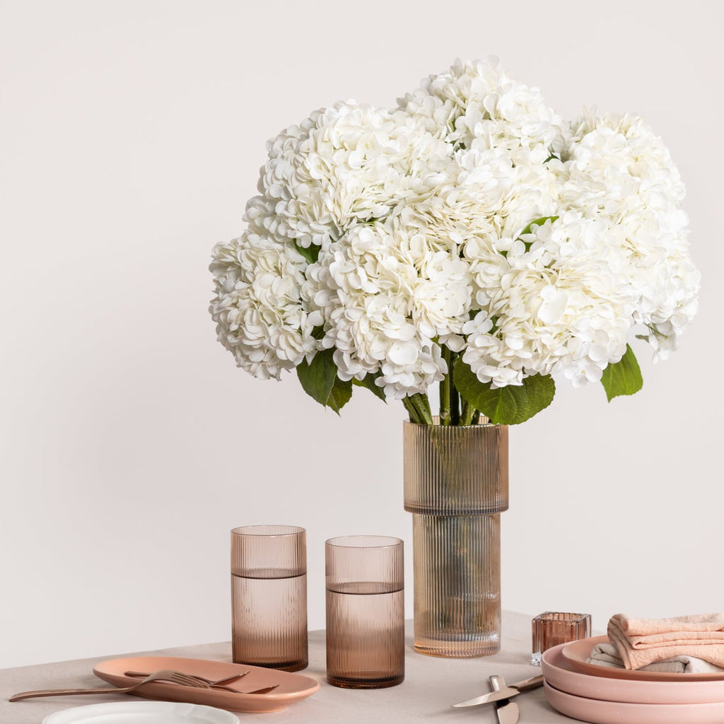Real Touch Garden Hydrangea - White