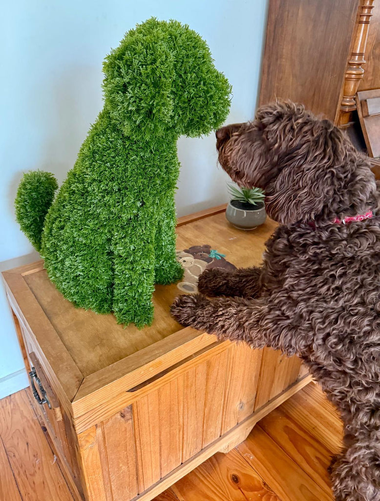 MAX Topiary Cypress Dog (UV Treated) - Green 60cm