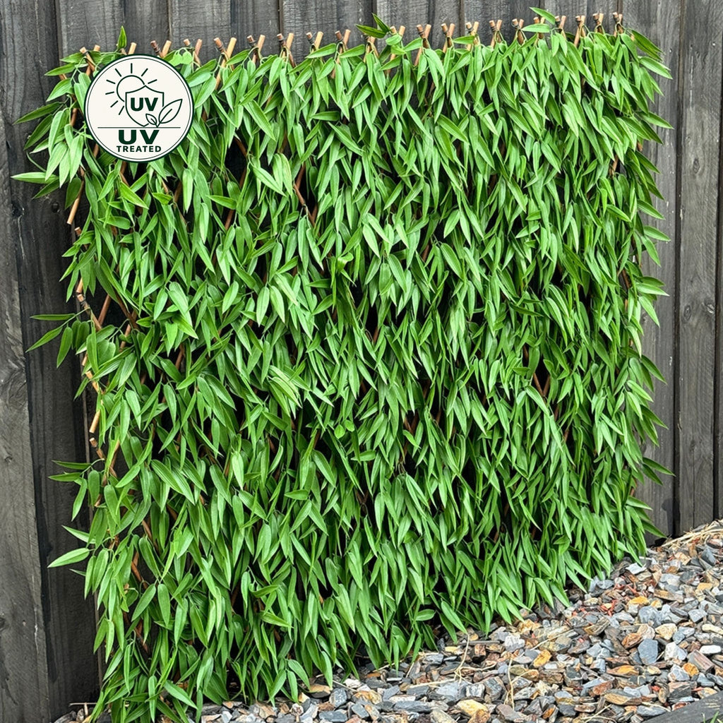 Expanding Trellis (UV Treated) - Bamboo Leaves 180x90cm