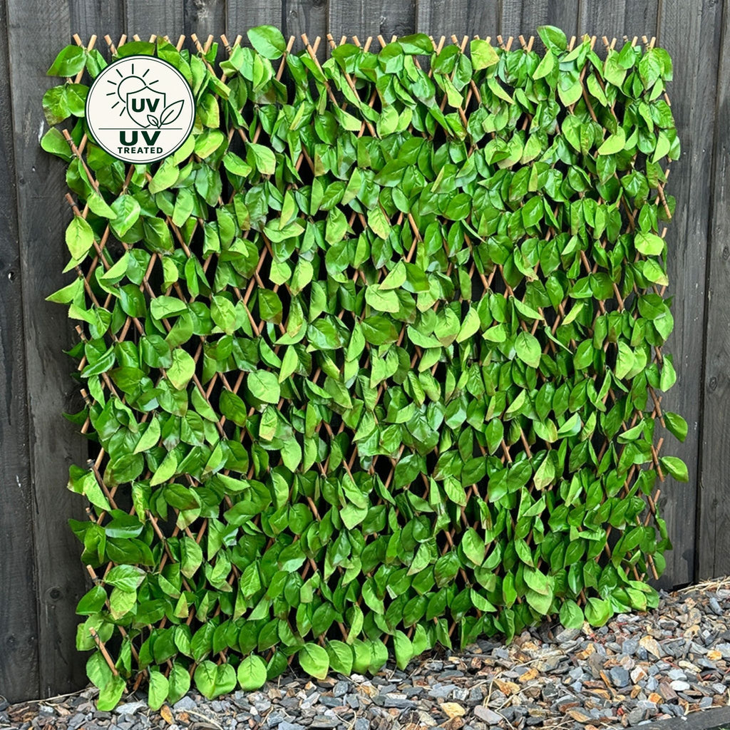 Expanding Trellis (UV Treated) - Two-Tone Rose Leaf 200x100 cm