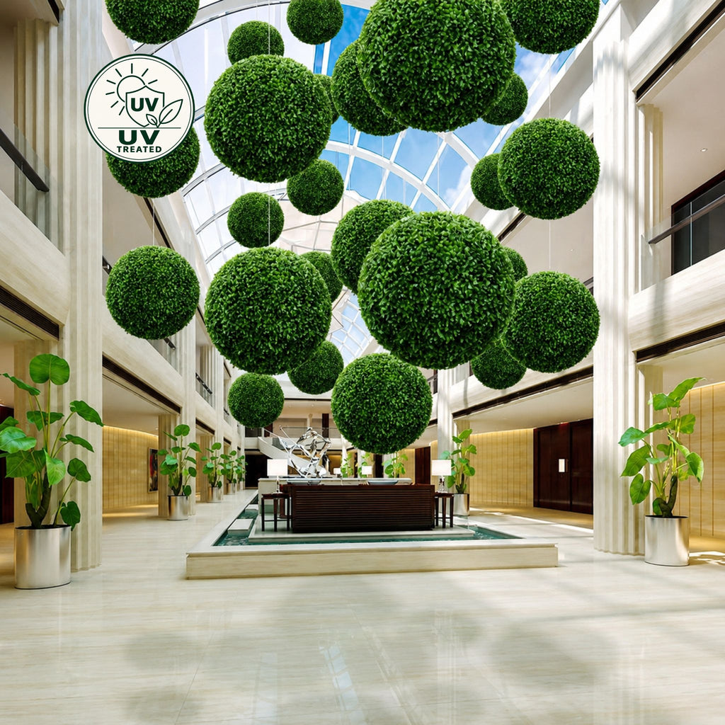 Artificial Topiary Ball (UV Treated) - English Box 38cm